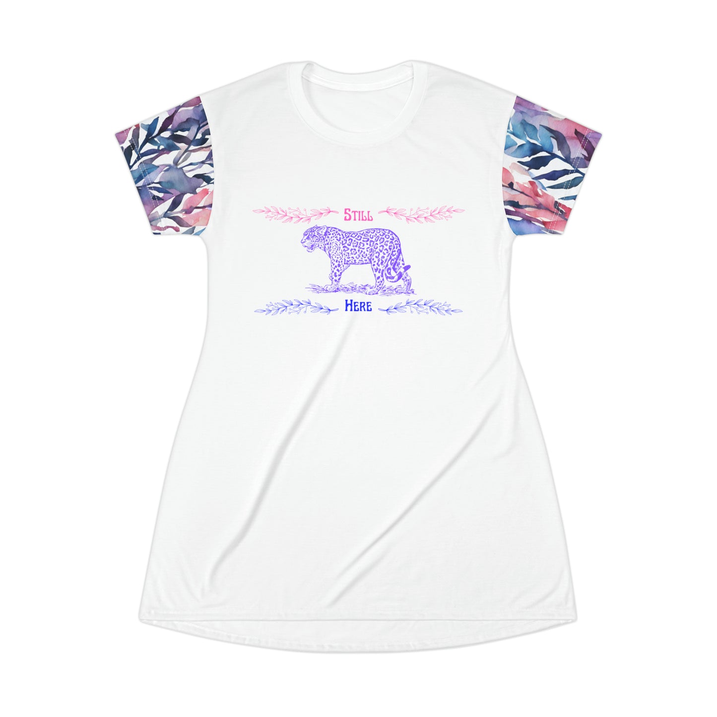 Still Here Jaguar | T-Shirt Dress | Bi