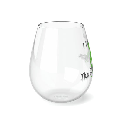 Transcendence Unicorn | 11.75 oz Stemless Wine Glass | Aro