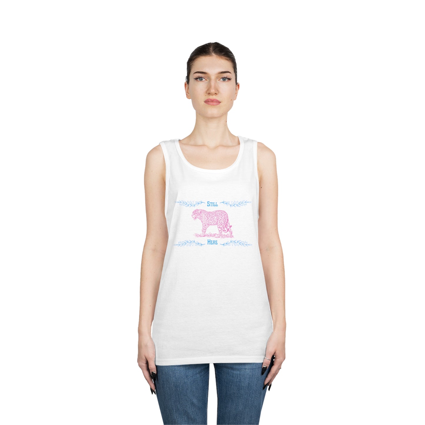 Still Here Jaguar | Cotton Tank | Trans