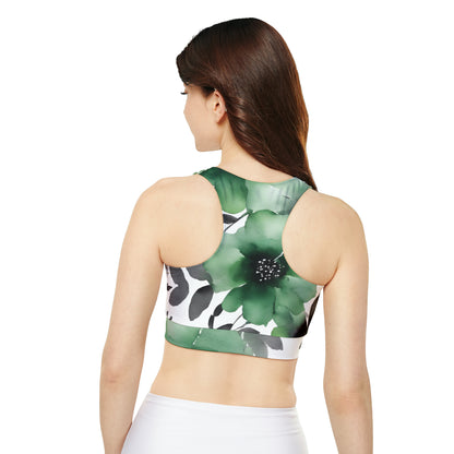 Watercolor Flowers | Sport Bra | Aro