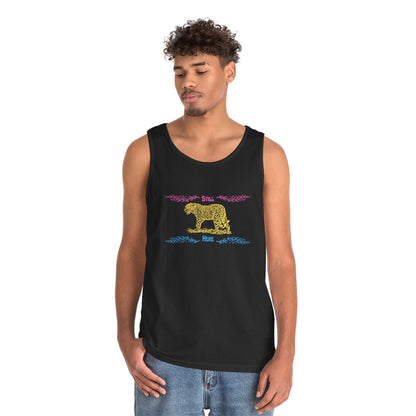 Still Here Jaguar | Cotton Tank | Pan