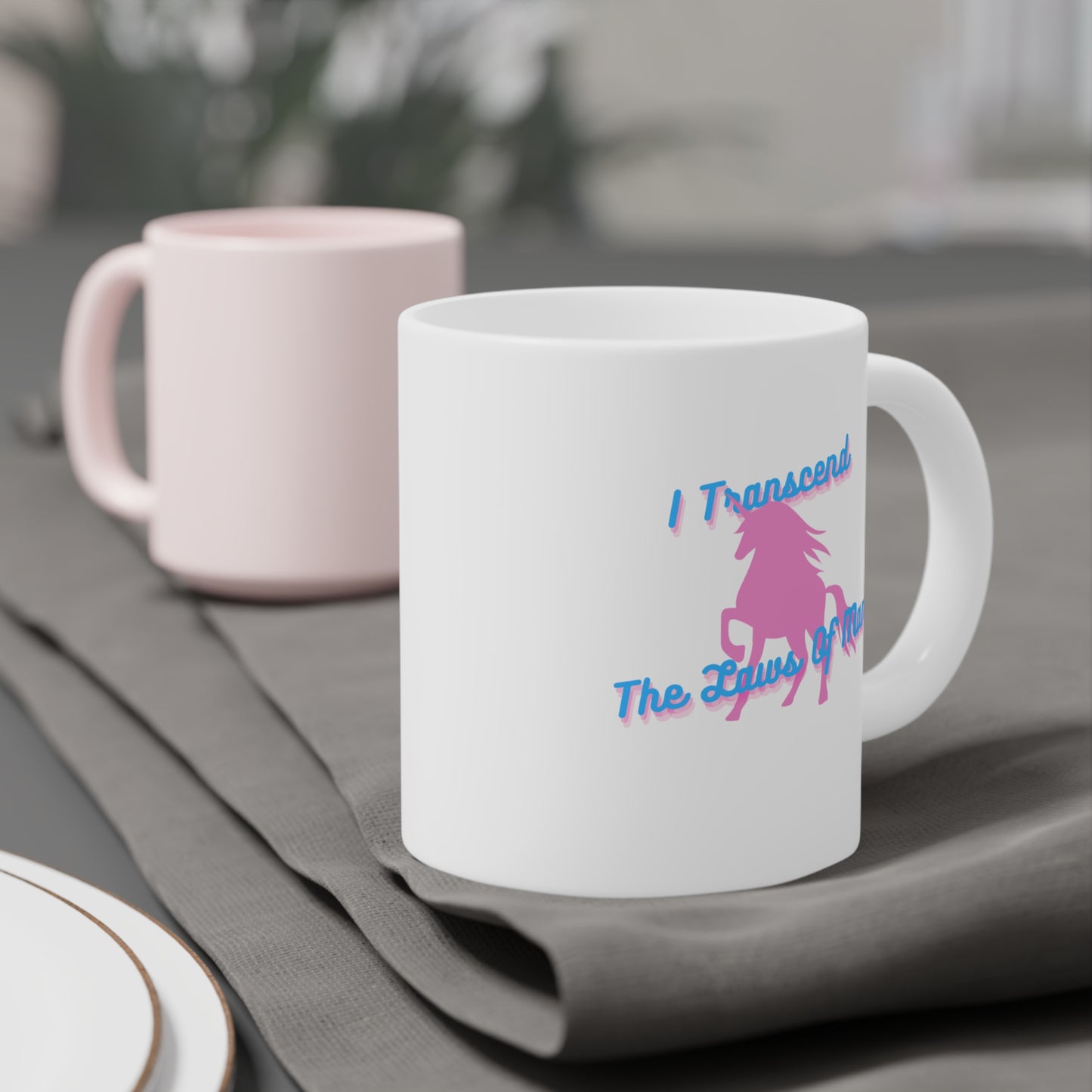 Transcendence Unicorn | Latte Mug | Trans