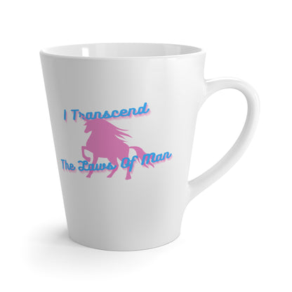 Transcendence Unicorn | Latte Mug | Trans