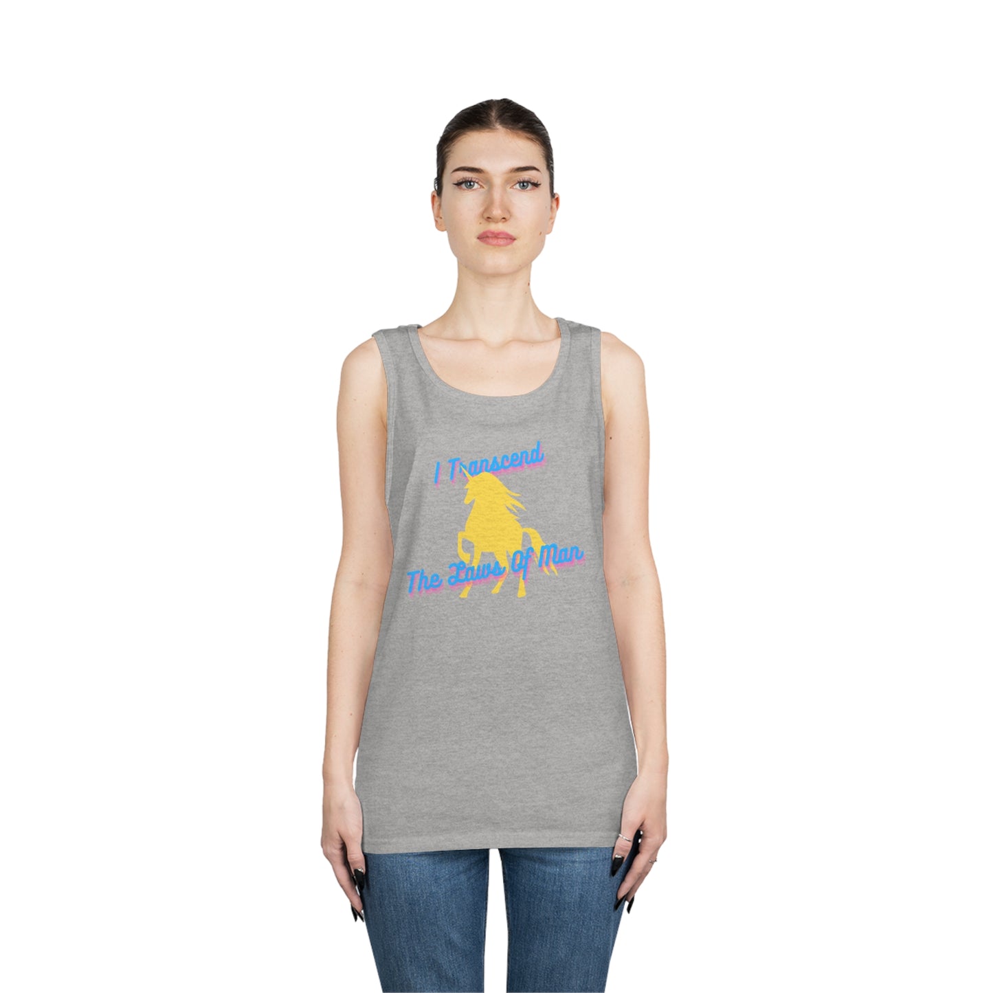 Transcendence Unicorn | Cotton Tank | Pan