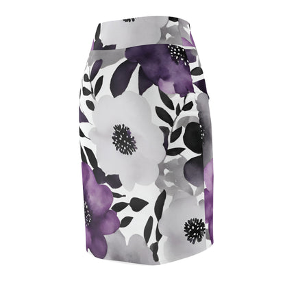 Watercolor Flowers | Pencil Skirt | Ace