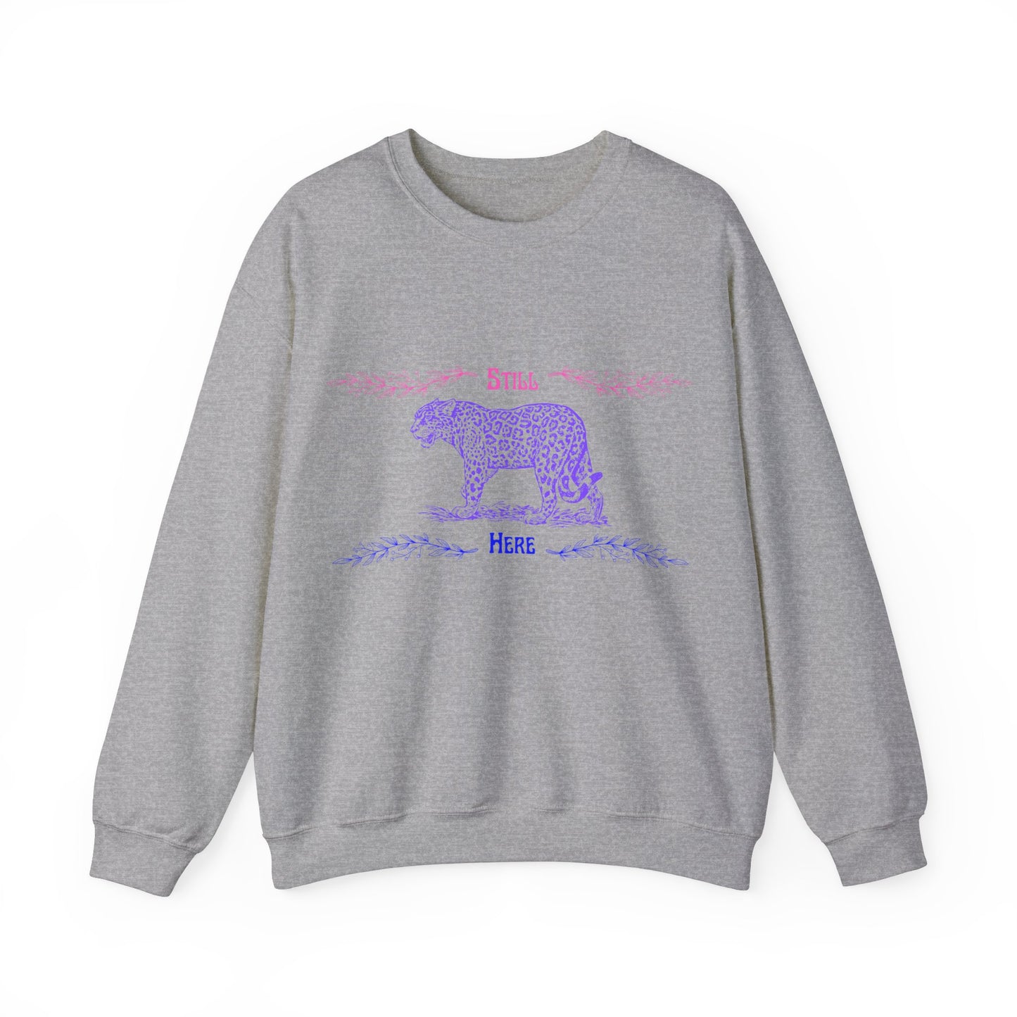 Still Here Jaguar | Cotton Sweatshirt | Bi