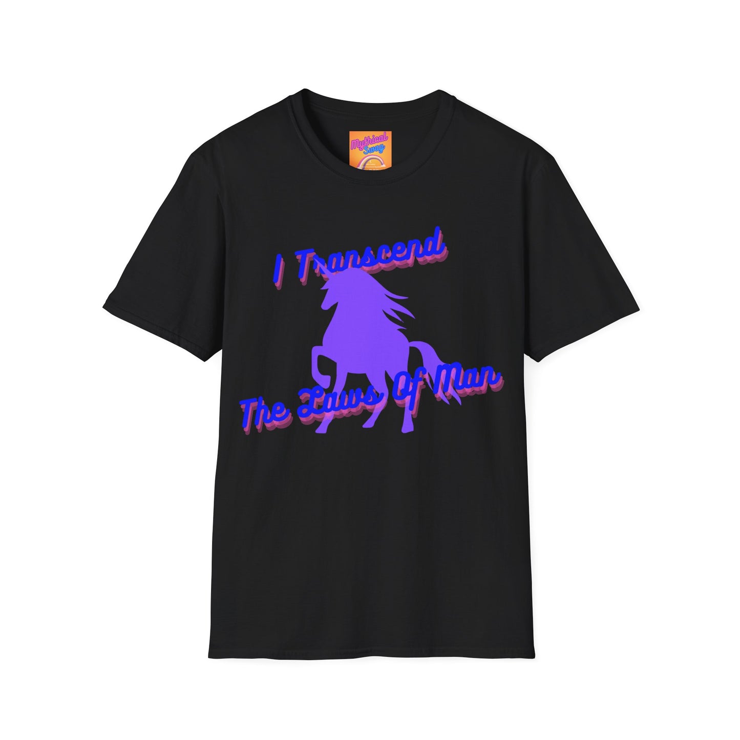 Transcendence Unicorn | Softstyle Tee | Bi