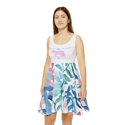 Still Here Jaguar | Skater Dress | Trans