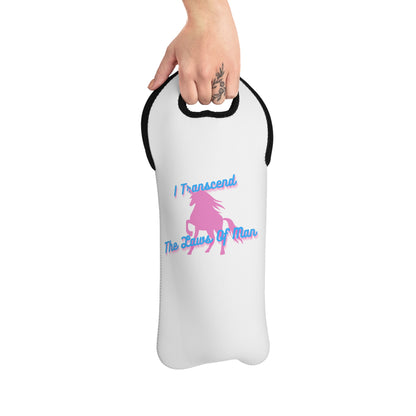 Transcendence Unicorn | Wine Tote | Trans