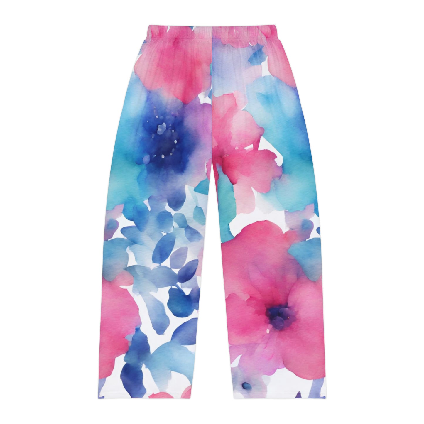 Watercolor Flowers | Pajama Pant | Trans