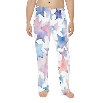 Watercolor Stars | Pajama Pant | Trans