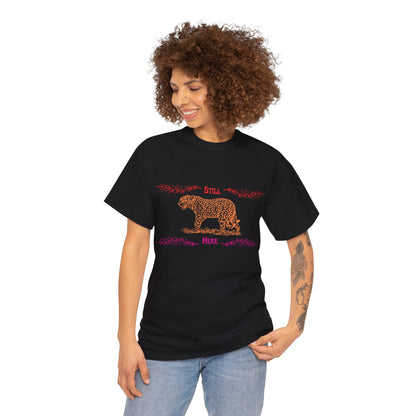 Still Here Jaguar | Heavy Cotton Tee | Lesbian