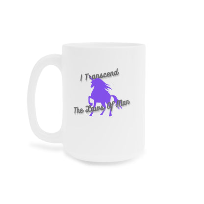 Transcendence Unicorn | Latte Mug | Ace