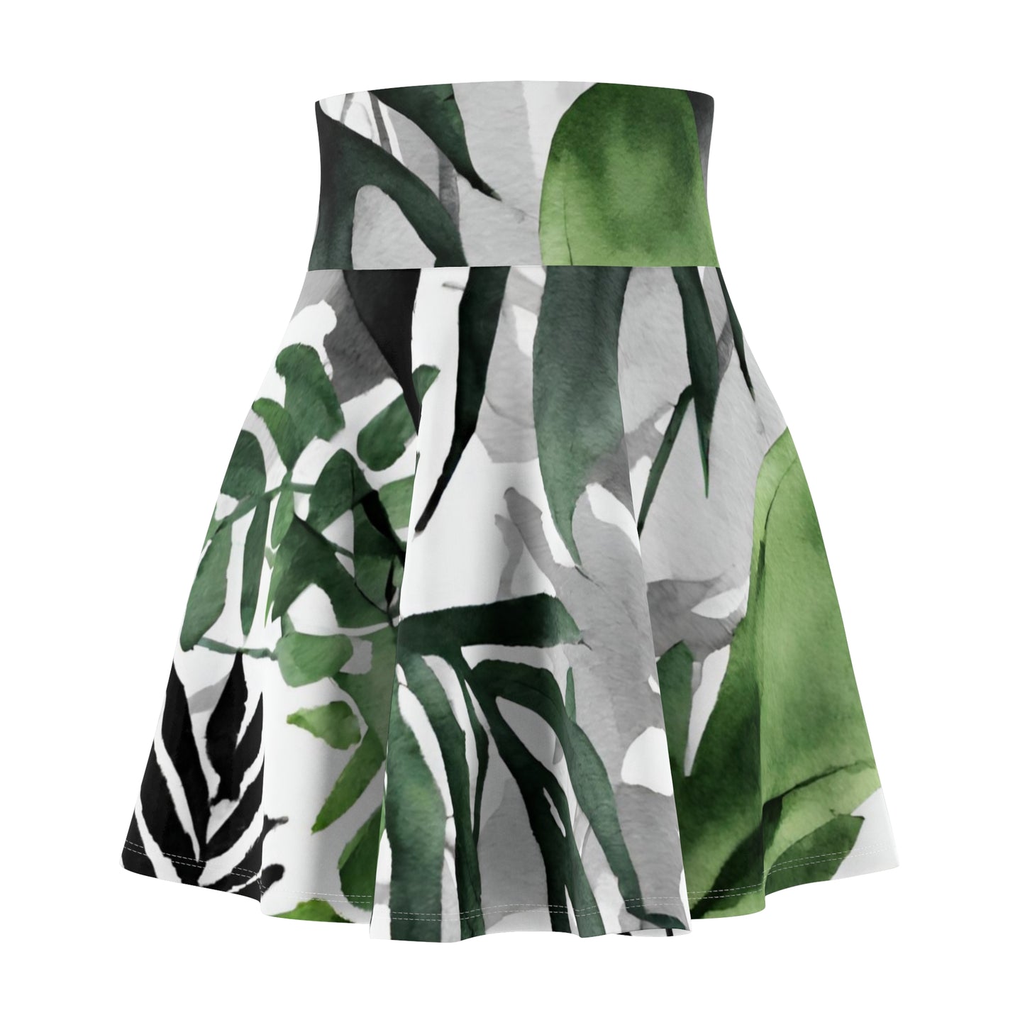 Watercolor Vines | Skater Skirt | Aro