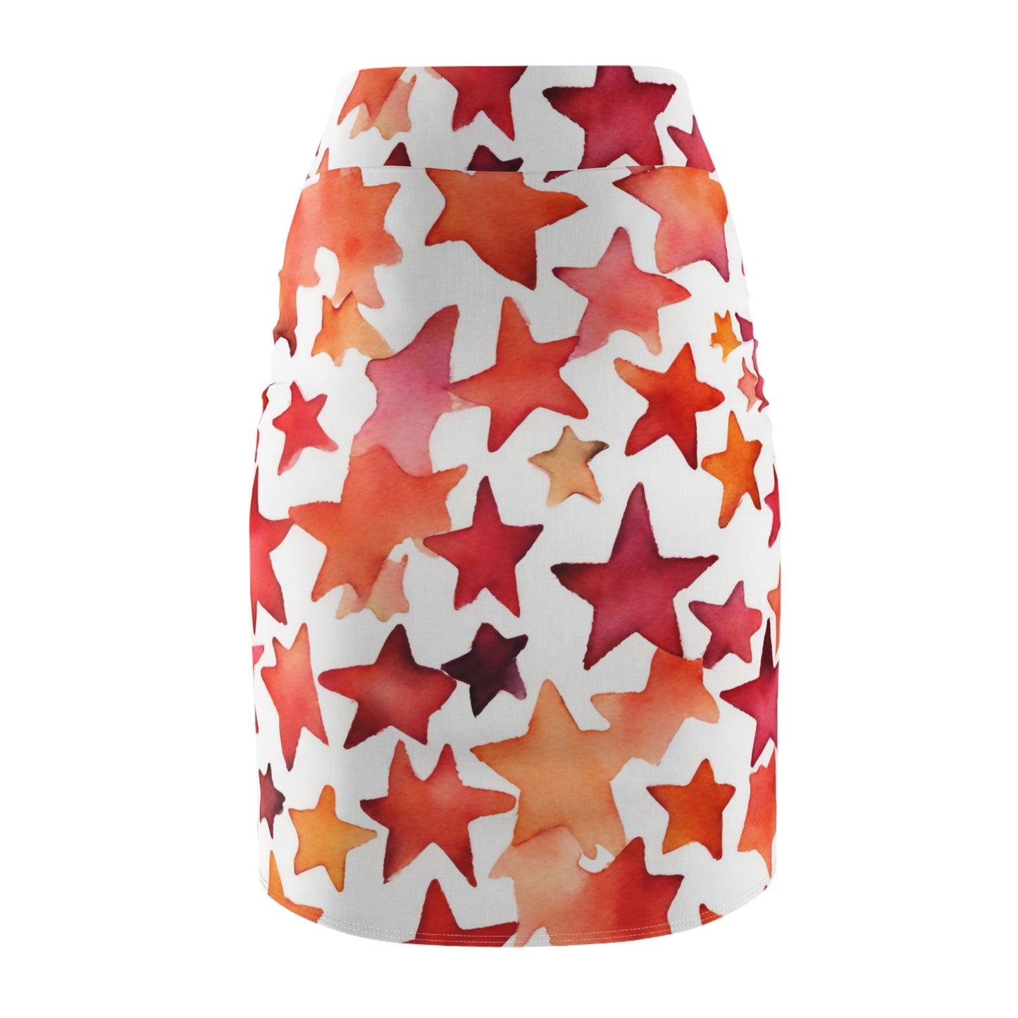 Watercolor Stars| Pencil Skirt | Lesbian