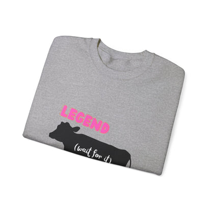 Legendairy Cow | Cotton Sweatshirt | Bi