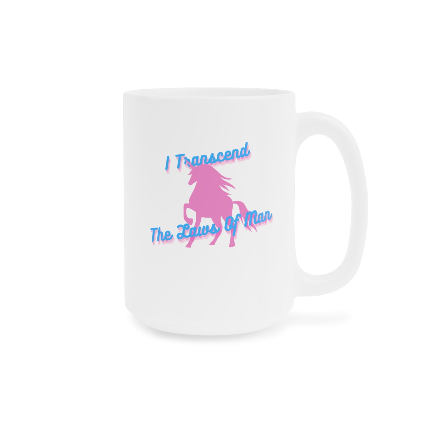 Transcendence Unicorn | Latte Mug | Trans