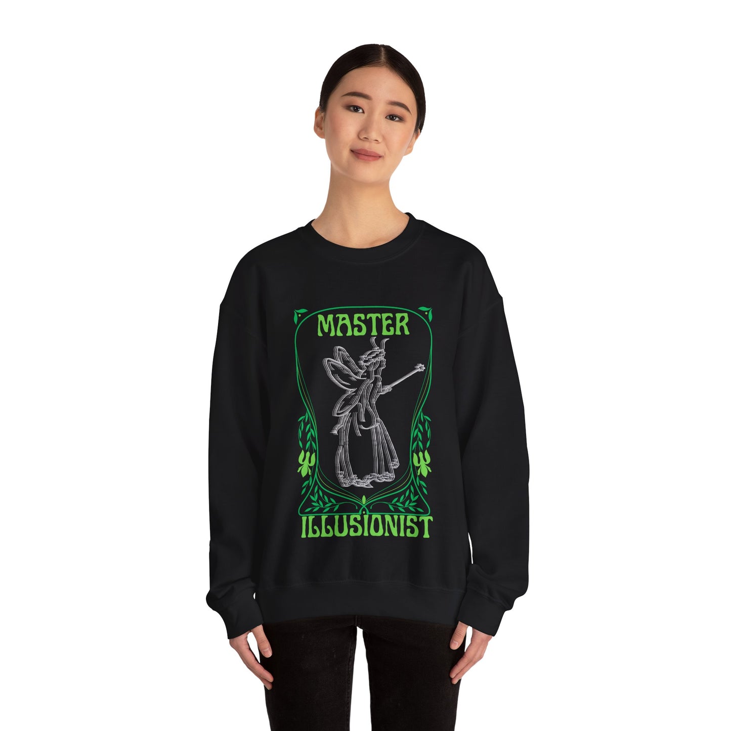 Master Illusionist Faerie | Cotton Sweatshirt | Aro