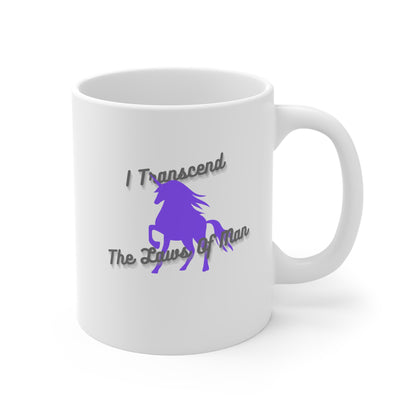 Transcendence Unicorn | Latte Mug | Ace