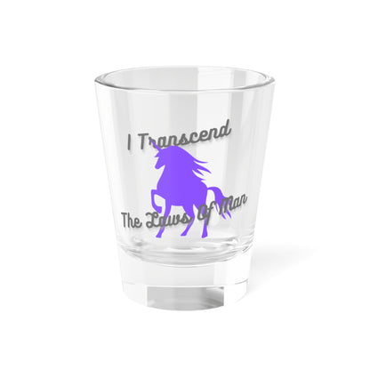 Transcendence Unicorn | 1.5 oz Shot Glass | Ace