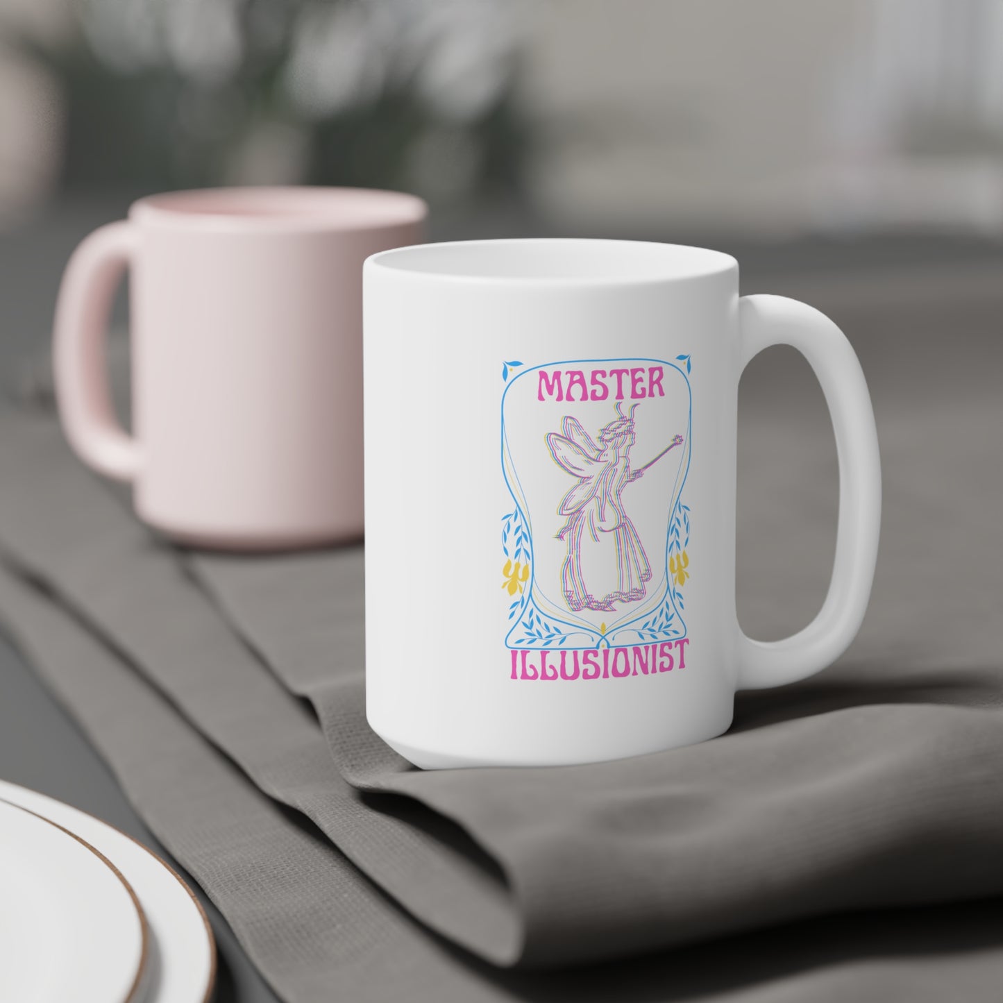 Master Illusionist Faerie | Latte Mug | Pan