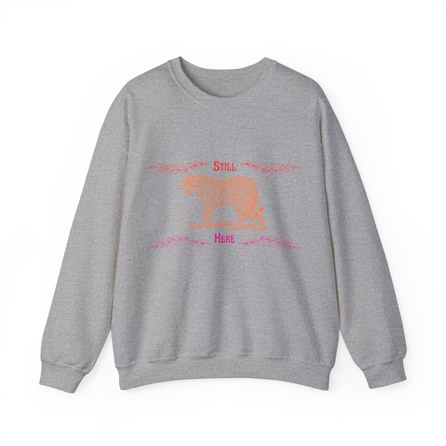 Still Here Jaguar | Cotton Sweatshirt | Lesbian