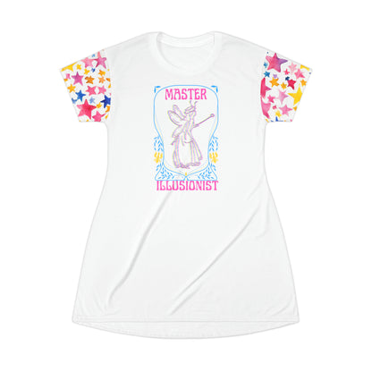 Master Illusionist Faerie | T-Shirt Dress | Pan