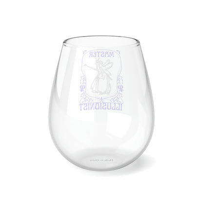 Master Illusionist Faerie | 11.75 oz Stemless Wine Glass | Ace