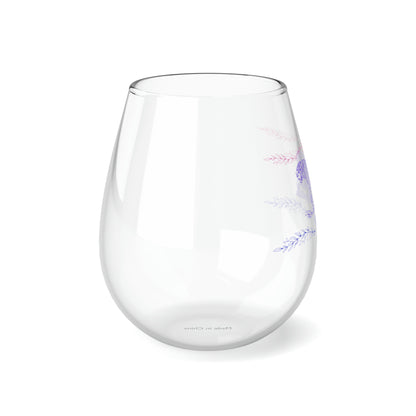 Still Here Jaguar | 11.75 oz Stemless Wine Glass | Bi