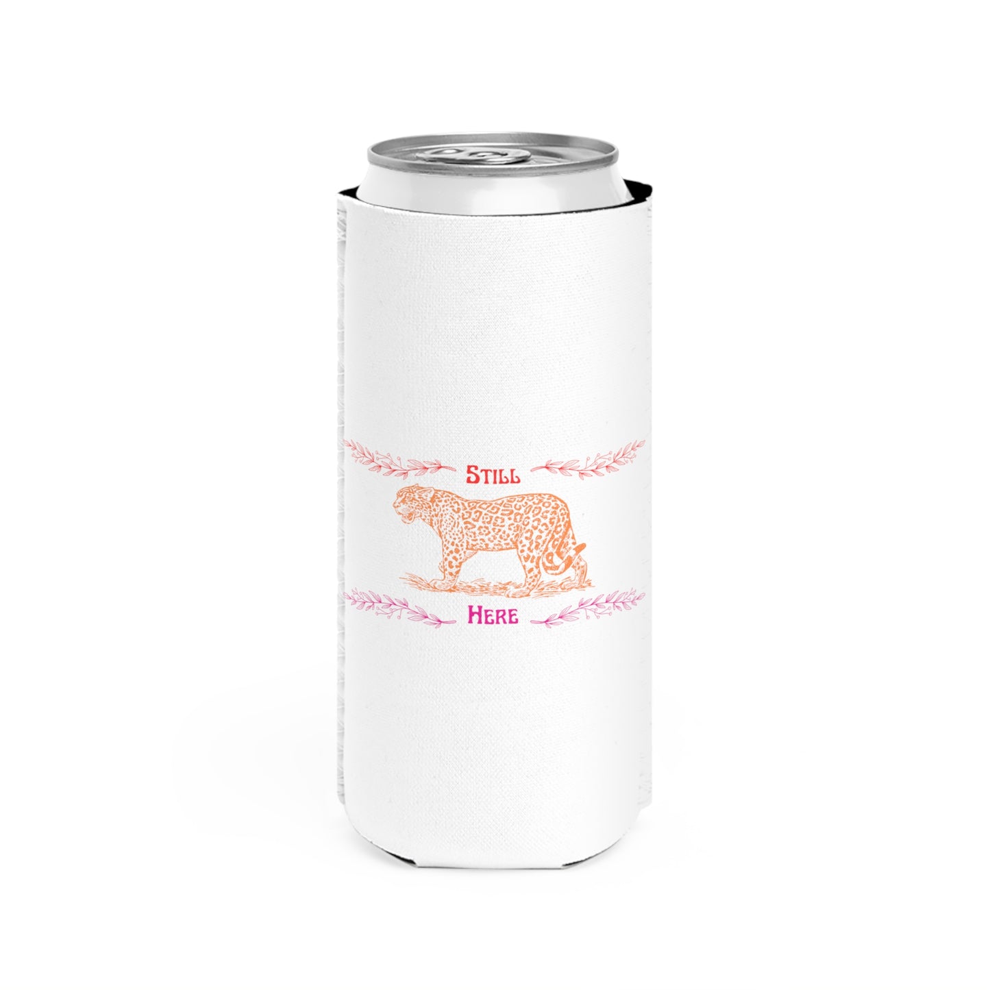 Still Here Jaguar | Slim Can Coozie | Lesbian