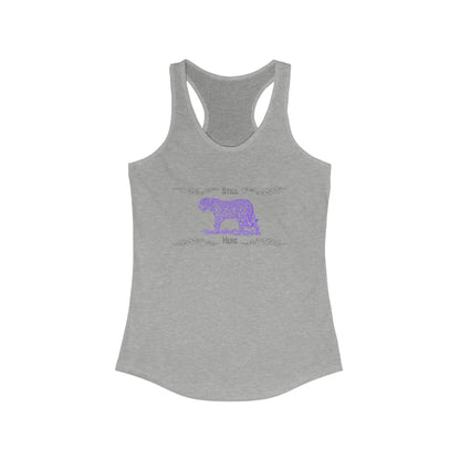 Still Here Jaguar | Racerback Tank | Ace