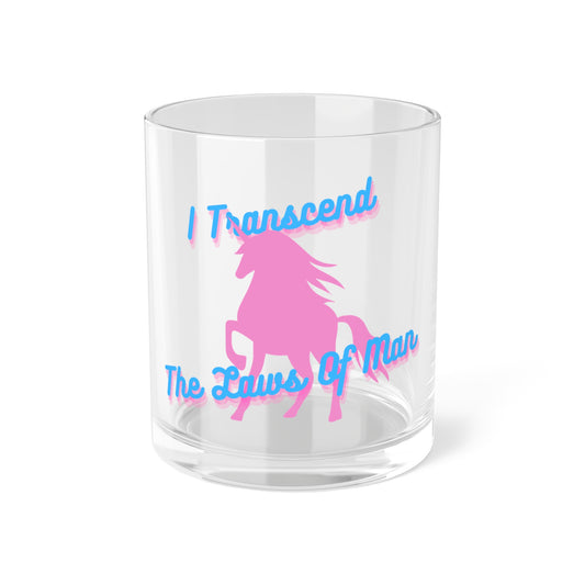 Transcendence Unicorn | Bar Glass | Trans