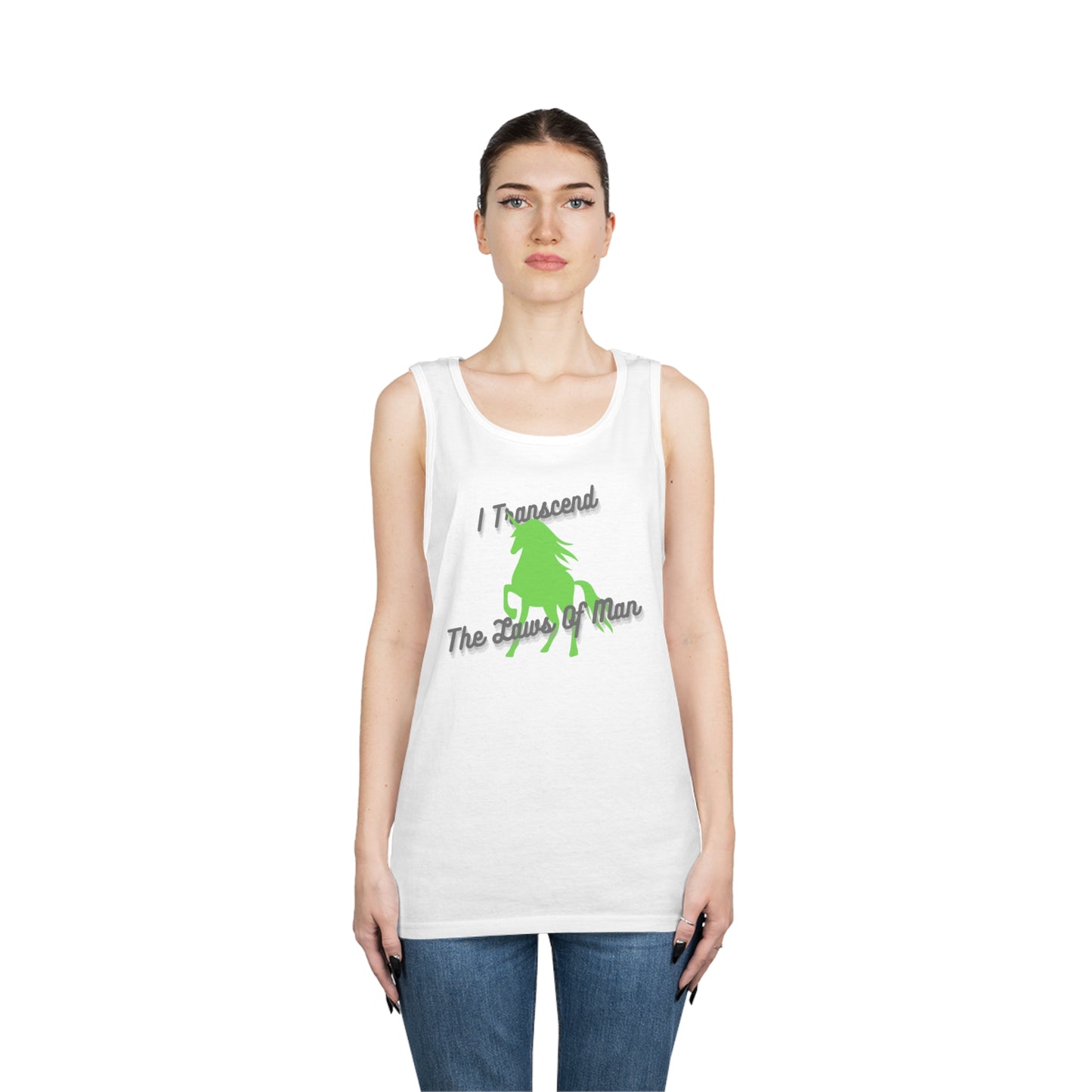 Transcendence Unicorn | Cotton Tank | Aro