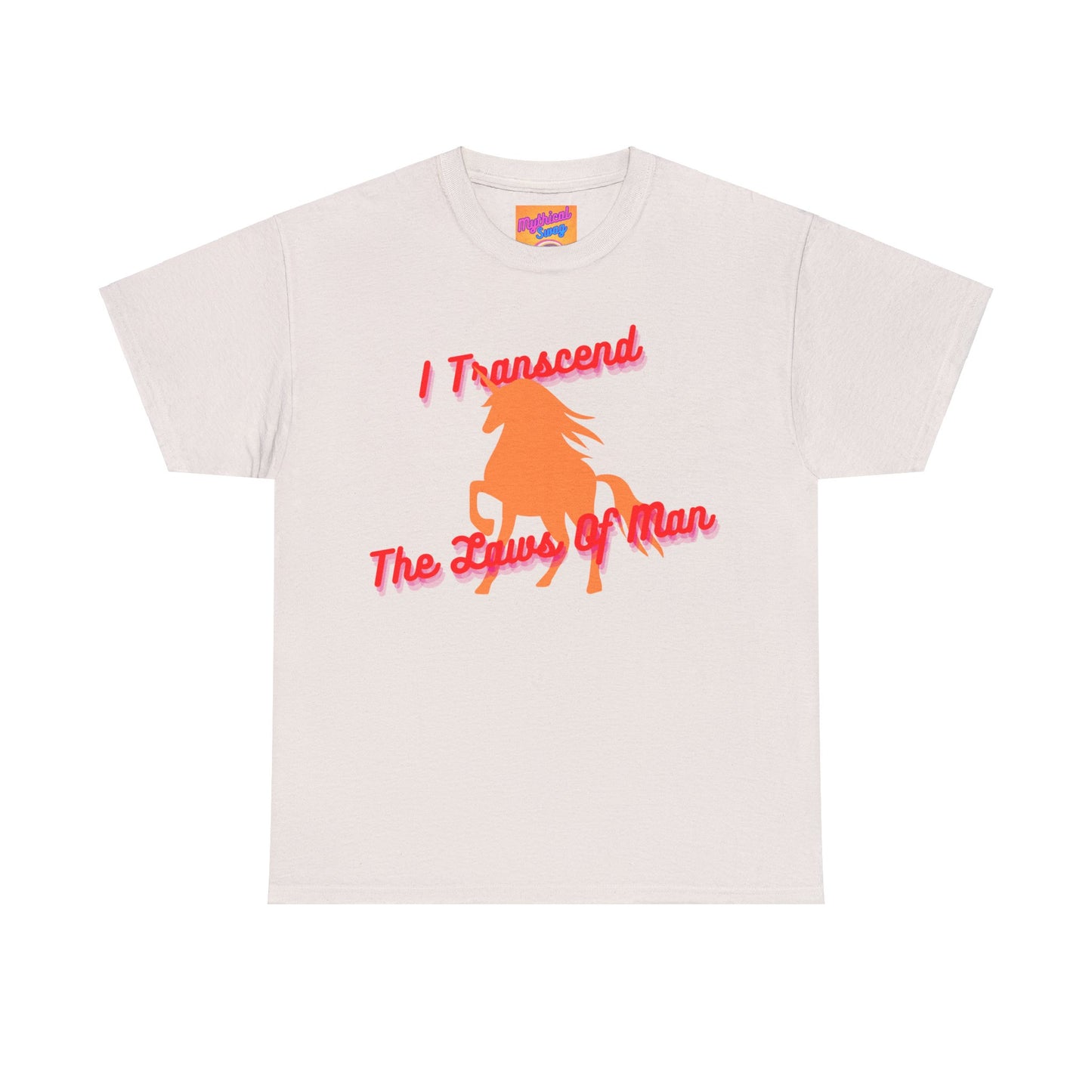 Transcendence Unicorn | Heavy Cotton Tee | Lesbian