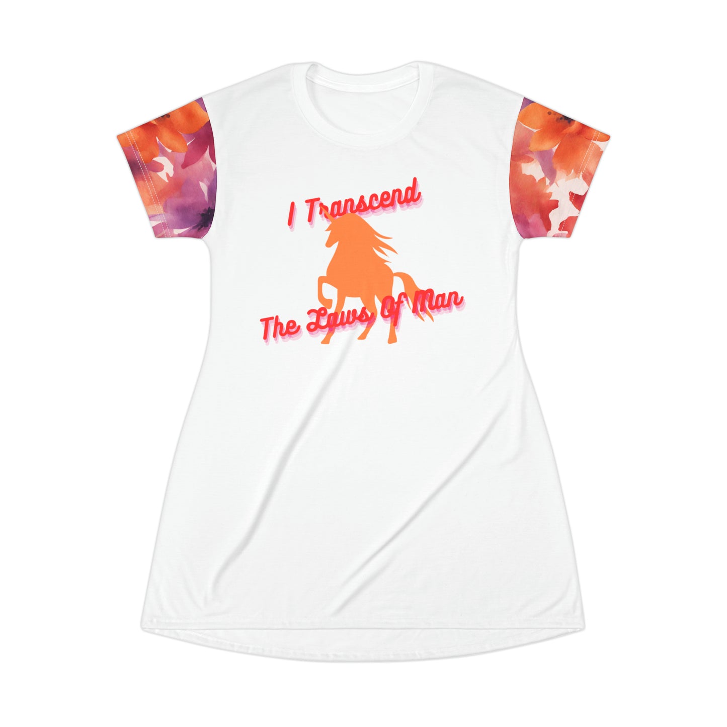 Transcendence Unicorn | T-Shirt Dress | Lesbian