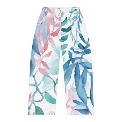 Watercolor Vines | Pajama Pant | Trans