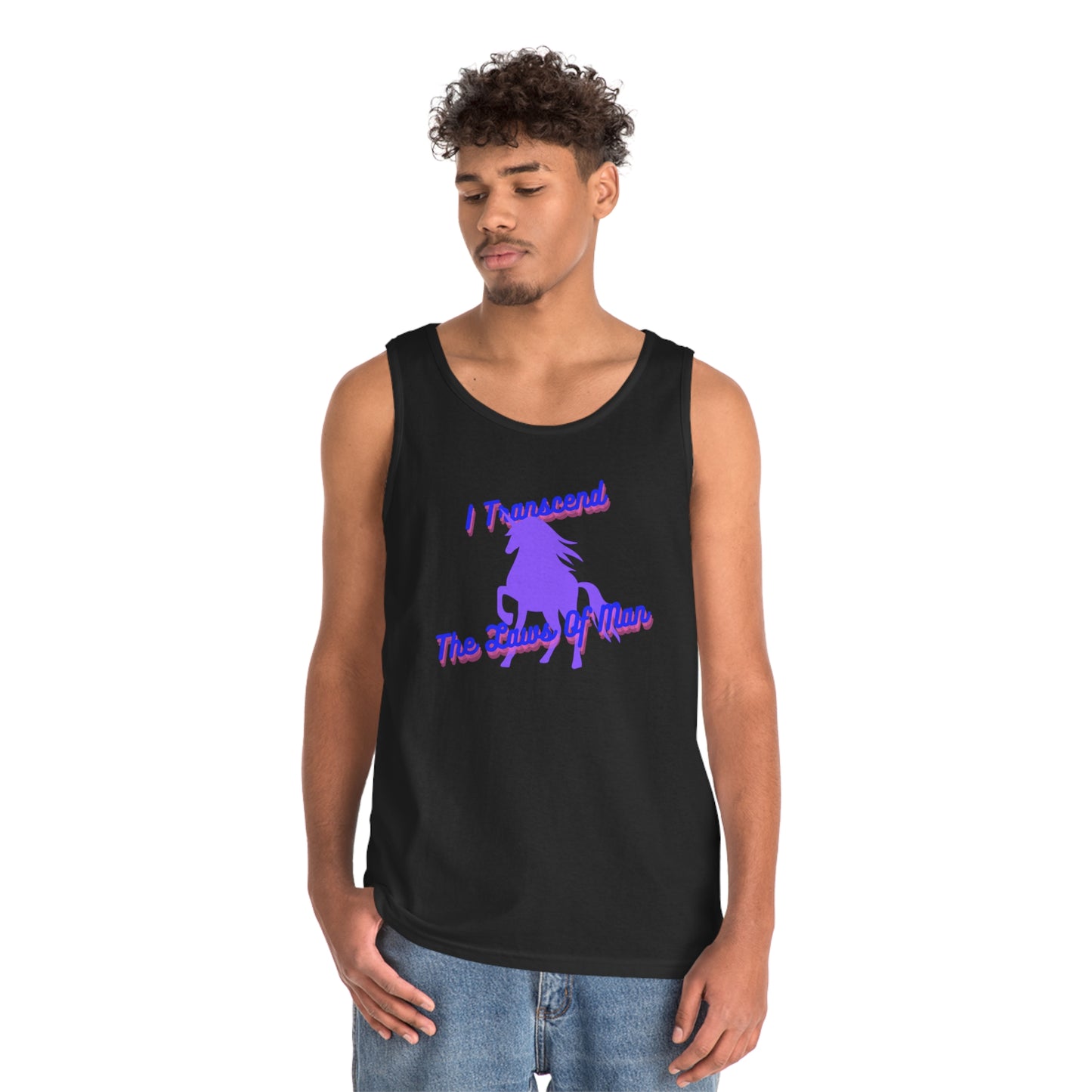 Transcendence Unicorn | Cotton Tank | Bi