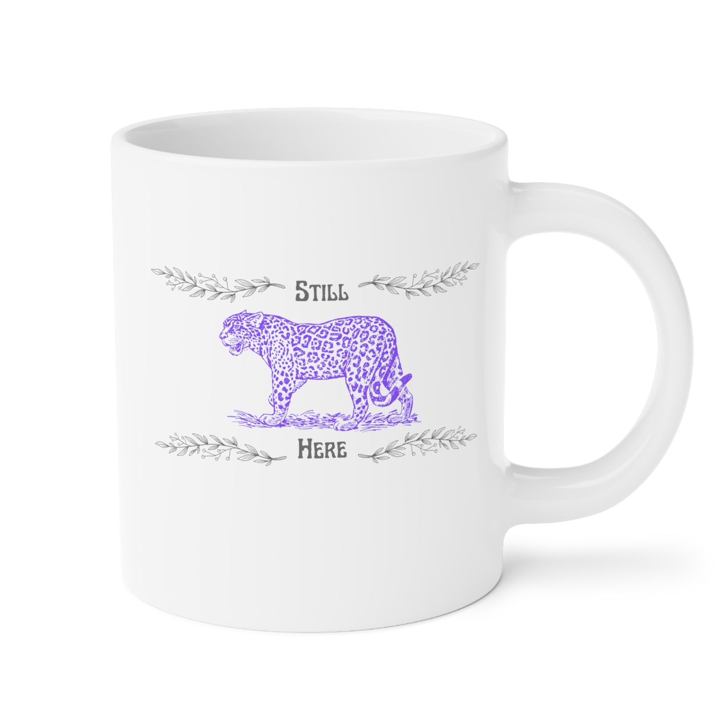 Still Here Jaguar | Latte Mug | Ace