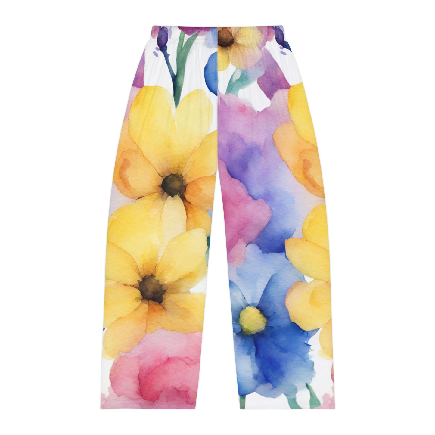 Watercolor Flowers | Pajama Pant | Pan