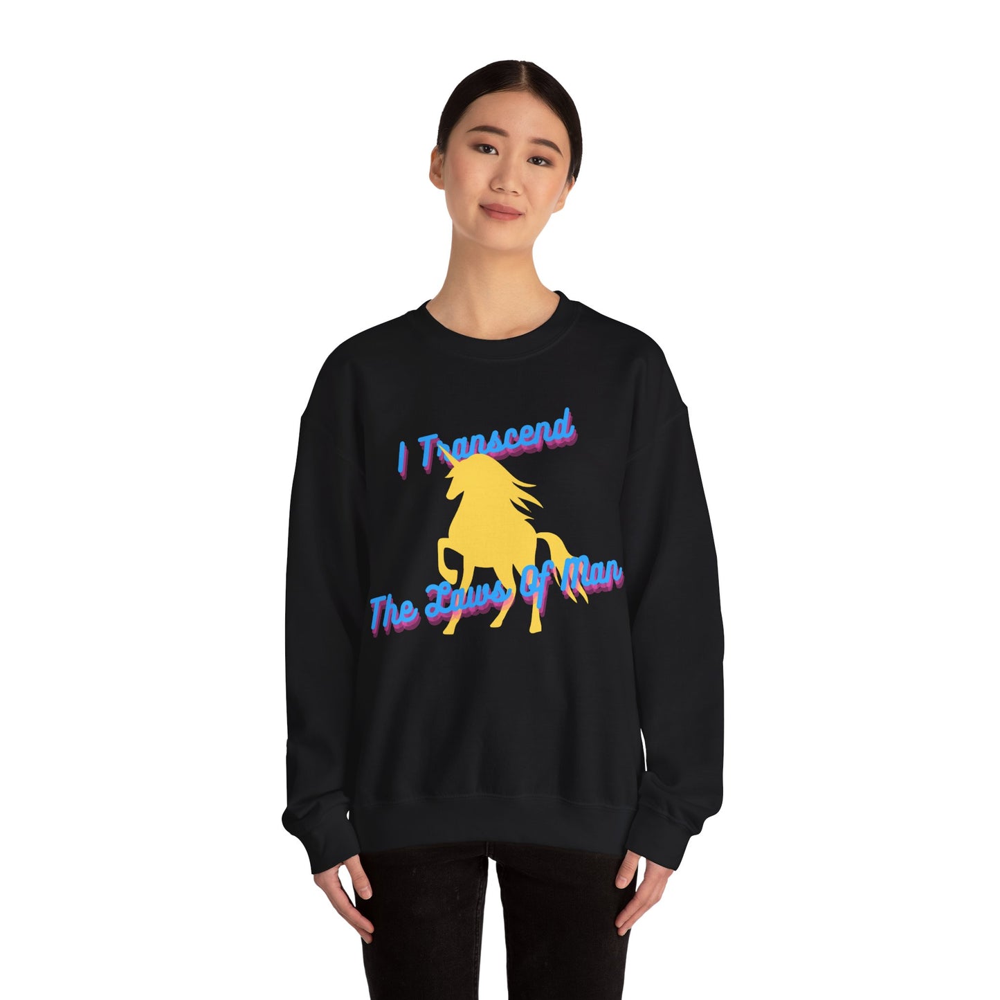 Transcendence Unicorn | Cotton Sweatshirt | Pan