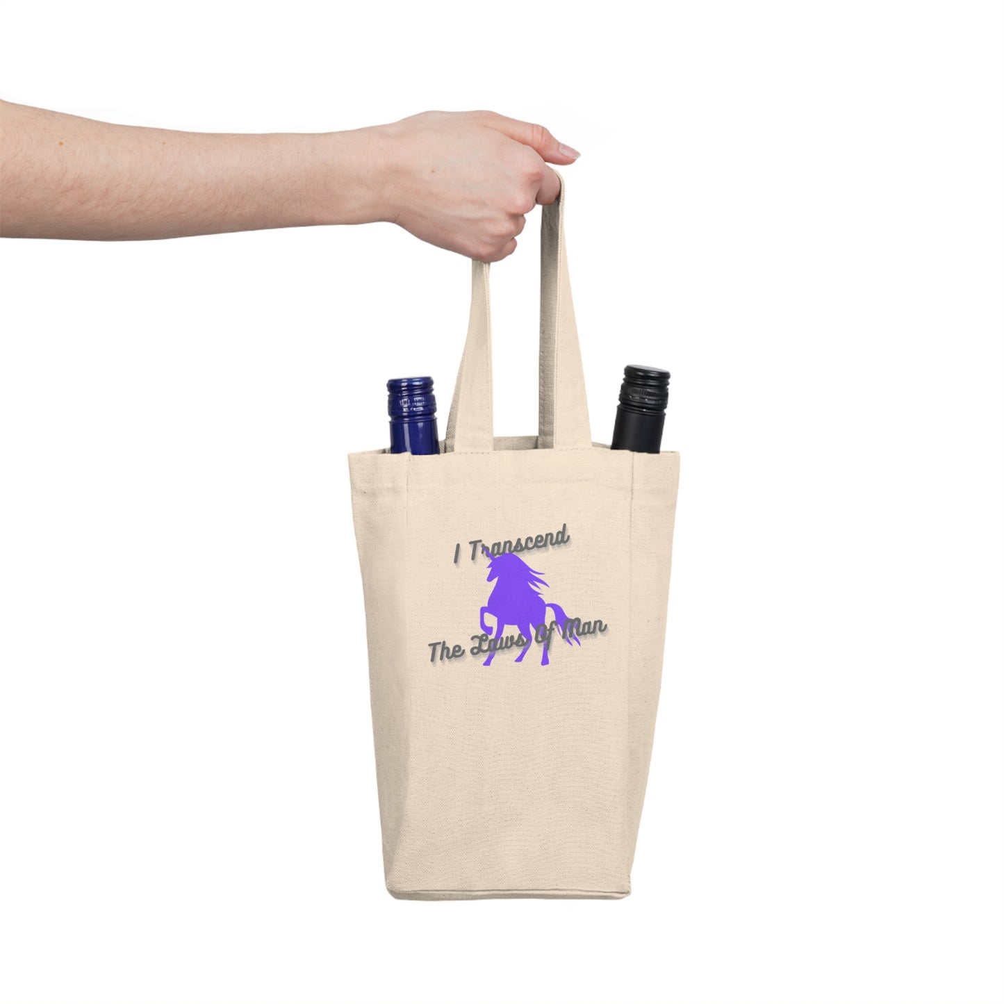 Transcendence Unicorn | Double Wine Tote | Ace