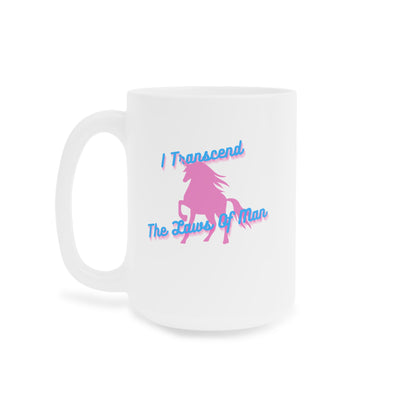 Transcendence Unicorn | Latte Mug | Trans