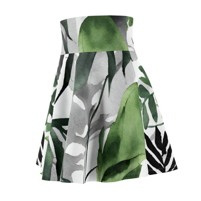 Watercolor Vines | Skater Skirt | Aro