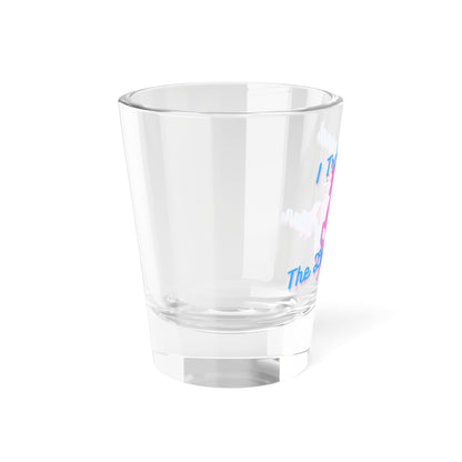 Transcendence Unicorn | 1.5 oz Shot Glass | Trans