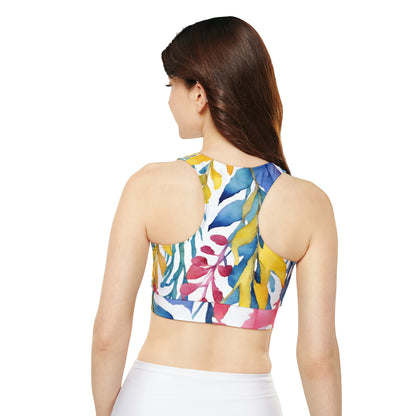 Watercolor Vines | Sport Bra | Pan