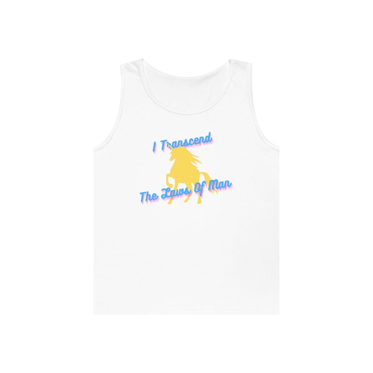 Transcendence Unicorn | Cotton Tank | Pan