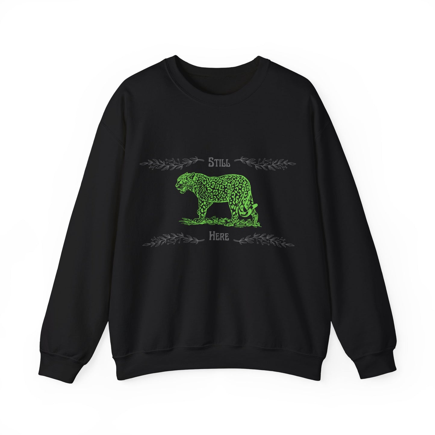 Still Here Jaguar | Cotton Sweatshirt | Aro