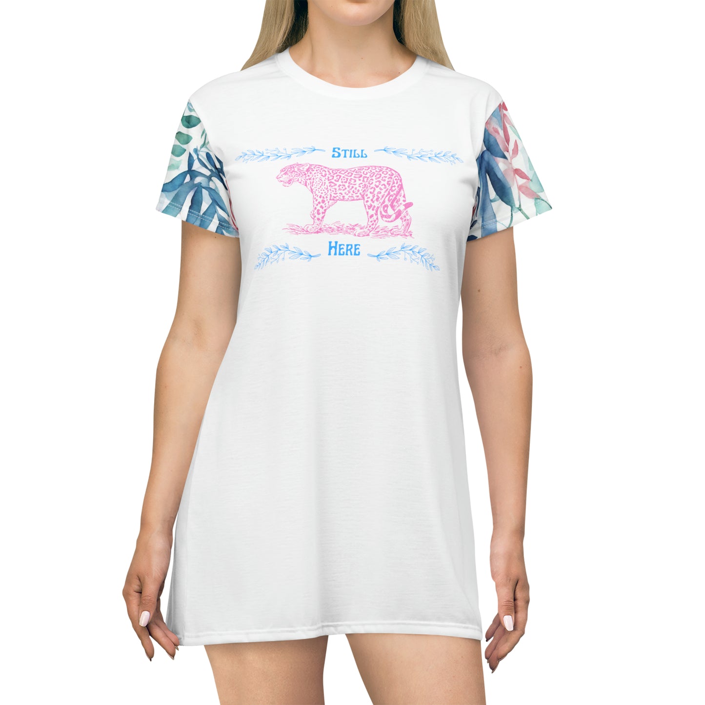 Still Here Jaguar | T-Shirt Dress | Trans