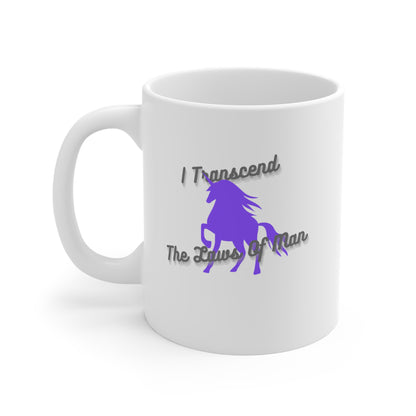 Transcendence Unicorn | Latte Mug | Ace