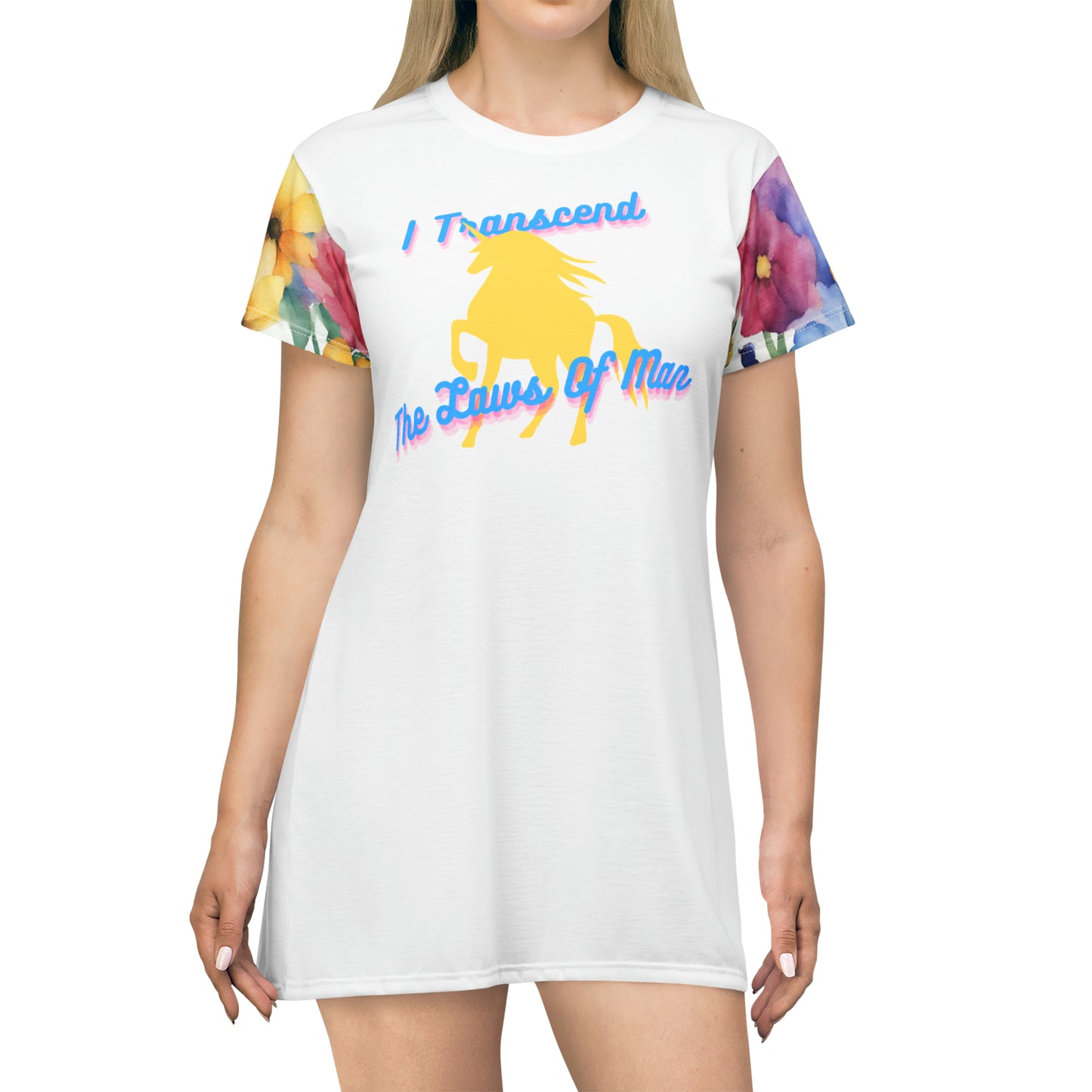 Transcendence Unicorn | T-Shirt Dress | Pan